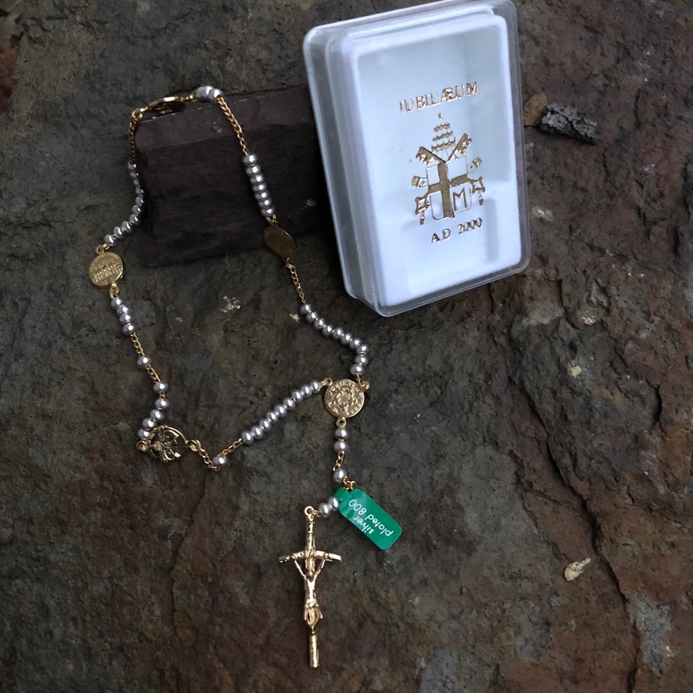 Beautiful Iubilaeum AD 2000 Vatican Rosary